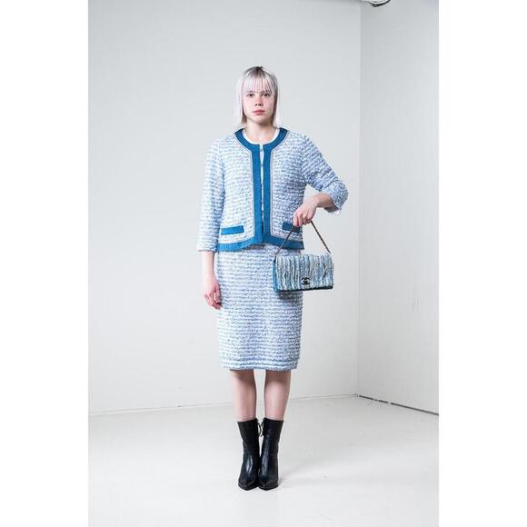 Chanel Denim Fringe CC Crossbody Chain shoulder Bag - Picture 3 of 9